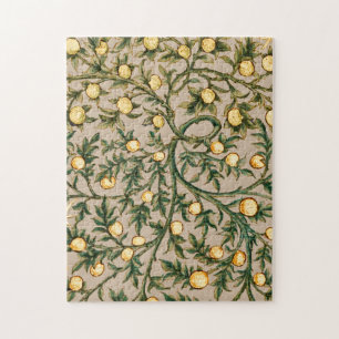 William Morris Blommig Frukt Trädgård Blomma Klass Pussel