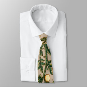William Morris Blommig Frukt Trädgård Blomma Klass Slips