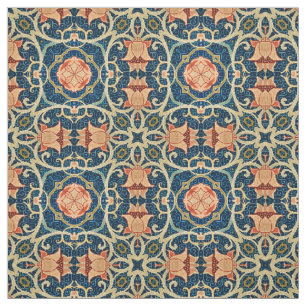 William Morris Blommigt Arabesque Geometric Mönste Tyg
