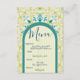 William Morris Blommigt Art Deco Art nouveau Tilläggskort