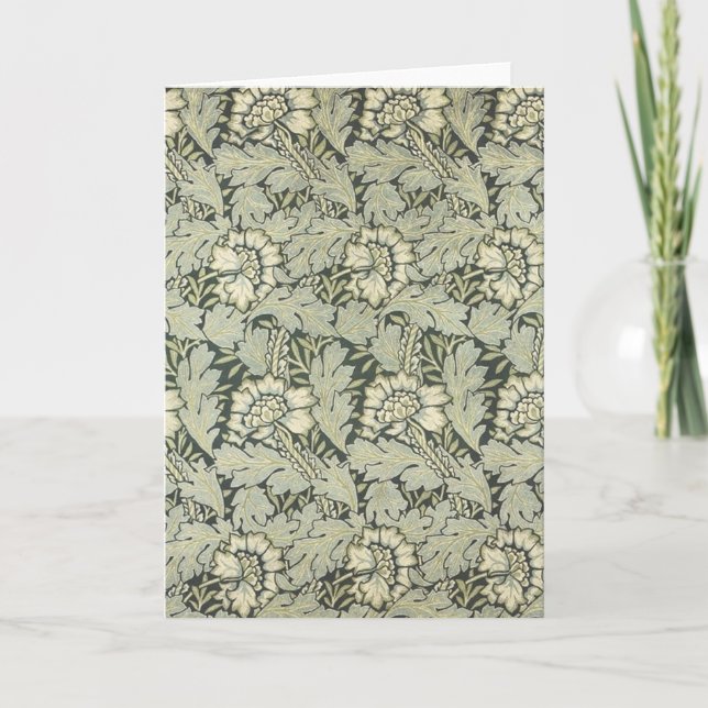 William Morris Blommigt Art Magnet 18 Kort (Framsida)