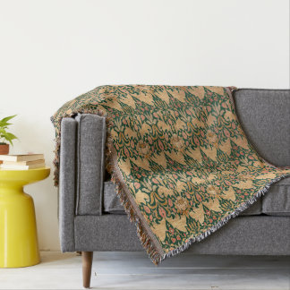 William Morris Blommigt Blanket Filt