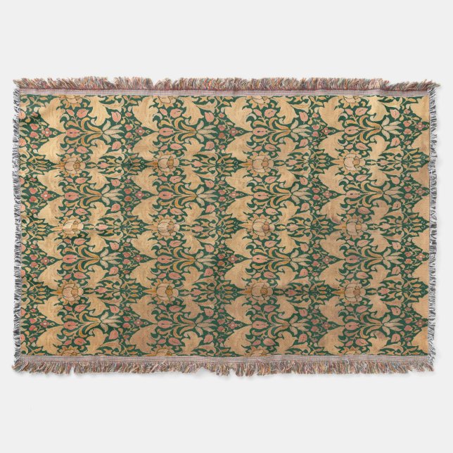 William Morris Blommigt Blanket Filt (Framsidan)