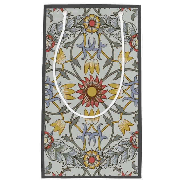 William Morris Blommigt Circle Flower Illustration (Framsidan)