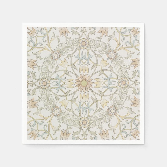 William Morris Blommigt Cocktail Napkins Pappersservett (Framsidan)