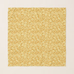 William Morris Blommigt Damask, Mustard Gult<br><div class="desc">Kvadratisk ärva i en vintage William Morris-blommigtens fuktmönster,  digitalt utökad och färgad,  i ljussenapsbaserad gult på bakgrunden av senap guld</div>