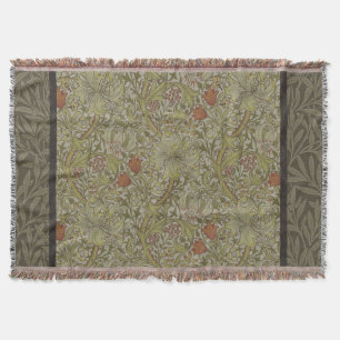 William Morris Blommigt lily willow art print desi Filt