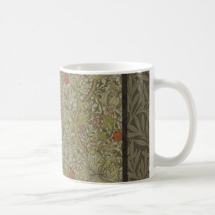William Morris Blommigt lily willow art print desi Kaffemugg