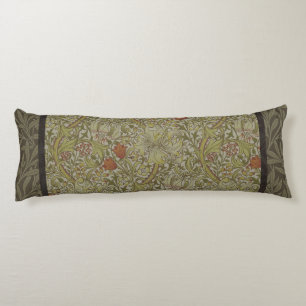 William Morris Blommigt lily willow art print desi Kroppskudde