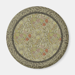 William Morris Blommigt lily willow art print desi Magnet