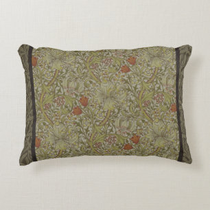 William Morris Blommigt lily willow art print desi Prydnadskudde