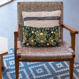 William Morris Blommigt Lumbarkudde