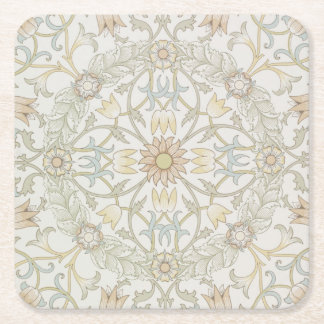 William Morris Blommigt Papper Underlägg Kvadrat