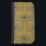 William Morris Blommönster Amber Grönt färg Plånboksfodral För Samsung Galaxy S4<br><div class="desc">Snyggt blommönster (bärnstensfärgad och grönt färg) av William Morris. - "William Morris (24 mars 1834-3 oktober 1896) var en engelsk konstnär, författare, textildesigner och socialist med koppling till brödraskapet Pre-Raphaelite och The English Arts and Crafts Movement[1][2]. Han grundade ett formgivningsföretag i partnerskap med konstnären Edward Burne-Jones och poeten och artisten...</div>