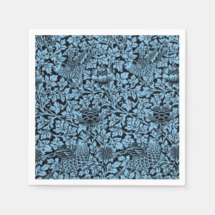 William Morris Blommönster Bird Anenome Pappersservett