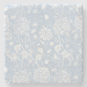 William Morris-Blommönster i Blue Stenunderlägg