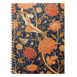 William Morris Blommönster Photo Notebook Anteckningsbok