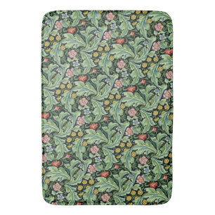 William Morris Blommönster Rosa Grönt Carnation Badrumsmatta