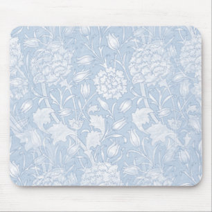 William Morris-Blommönstret i Blue Mouse Pad Musmatta