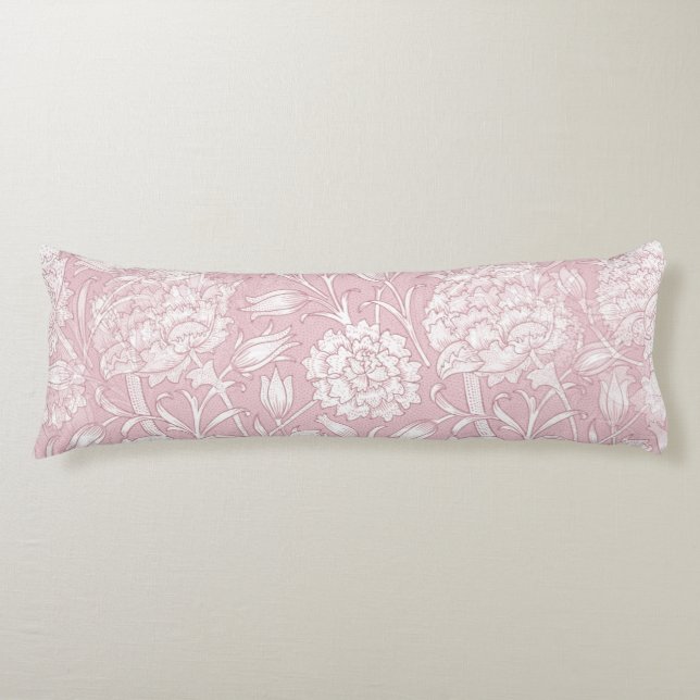 William Morris-Blommönstret i Rosa Kroppskudde (Framsidan)