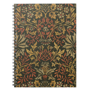 William Morris Blomsterträdgård Tapestry Anteckningsbok
