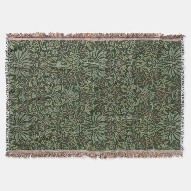 William Morris Blomsterträdgård Tapestry Classic Filt (Framsidan)