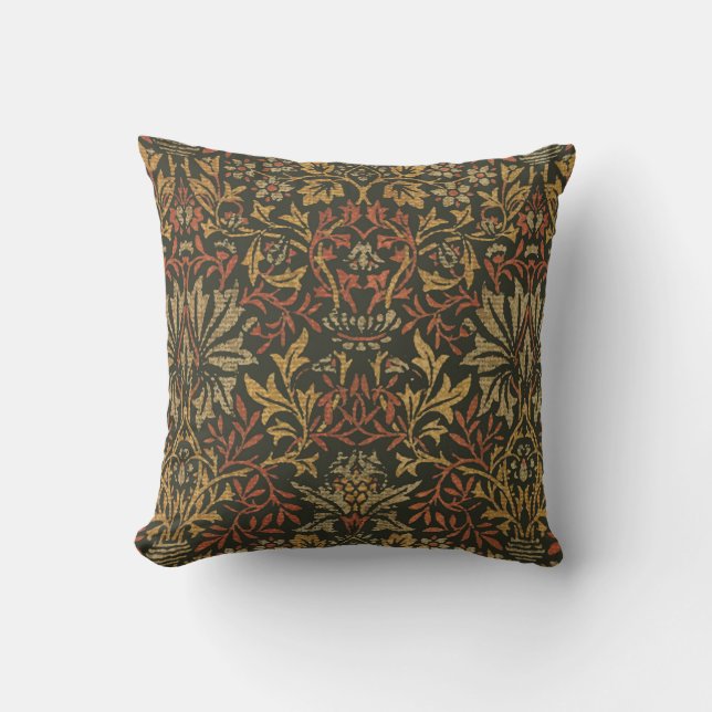 William Morris Blomsterträdgård Tapestry Kudde (Framsida)