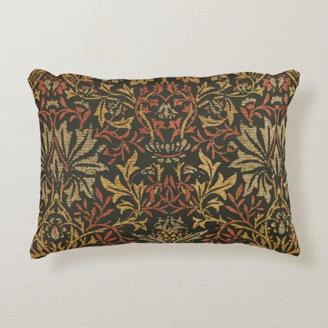 William Morris Blomsterträdgård Tapestry Prydnadskudde (Framsidan)