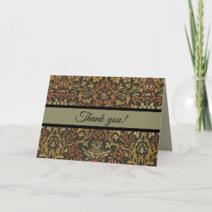 William Morris Blomsterträdgård Tapetsering Tack Kort