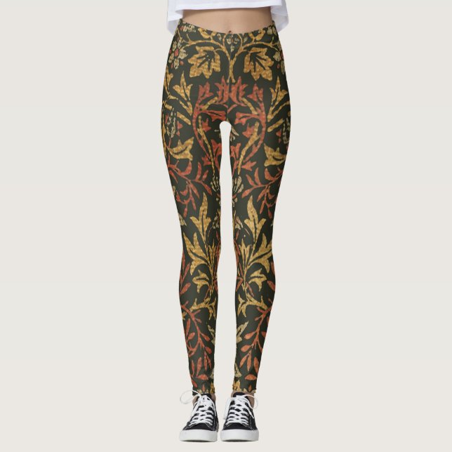 William Morris Blomsterträdgårdsmattan Leggings (Framsida)