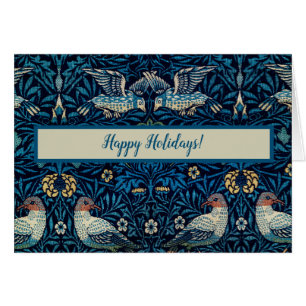 William Morris Blue Birds Tapestry Classic Hälsningskort