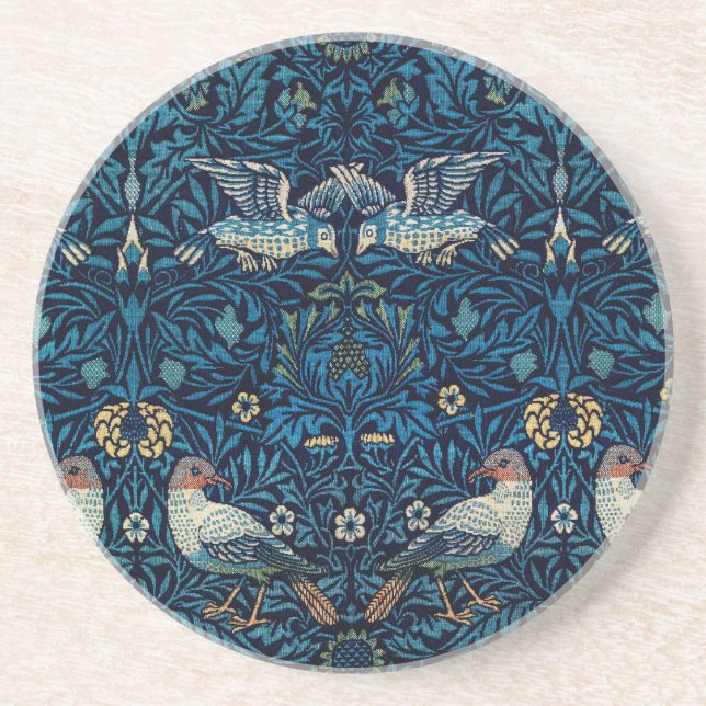 William Morris Blue Birds Tapestry Classic Underlägg (Framsidan)