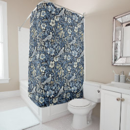 William Morris Blue Foliage Mönster Tapet