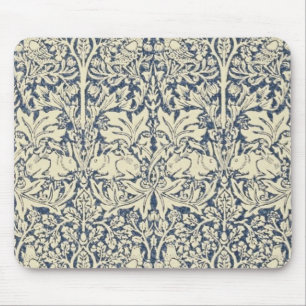 William Morris ,Blue grått ,mönster,art nouveau Musmatta