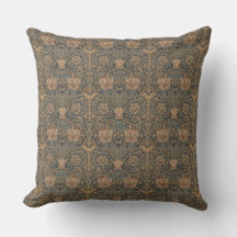 William Morris: Blue Honeysuckle Dekorativ kudde