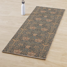 William Morris: Blue Honeysuckle Yoga Mat
