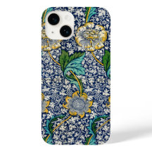 William Morris blue Kennet iPhone 14 fodral
