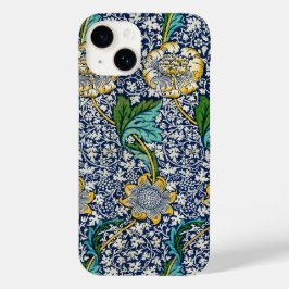 William Morris blue Kennet iPhone 14 fodral