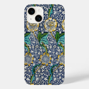 William Morris blue Kennet iPhone 14 fodral