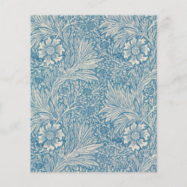 William Morris - Blue Marigold Scrapbook Papper