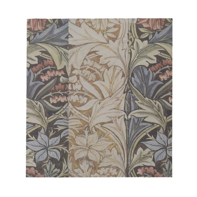 William Morris Bluebell Tapestry Design Anteckningsblock (Framsida)