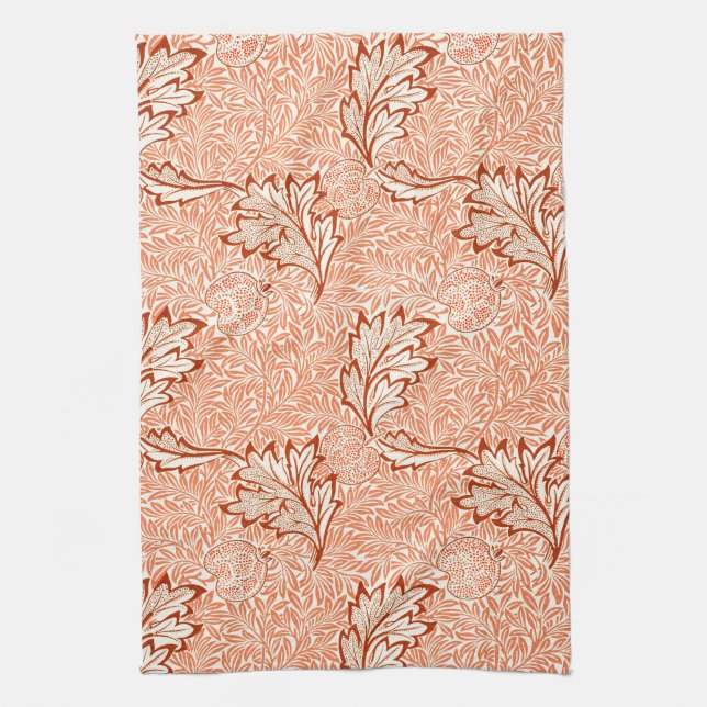 William Morris Botanical Apple Design Kökshandduk (Vertikal)