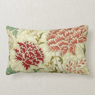 William Morris Bra Red Blommigt Tapet Lumbarkudde