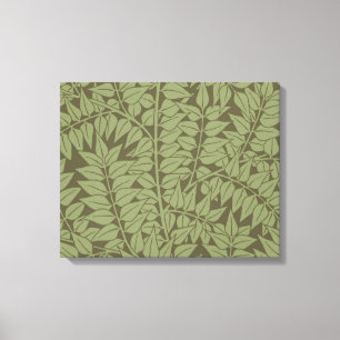 William Morris Branch Art Nouveau Klassisk Design Canvastryck