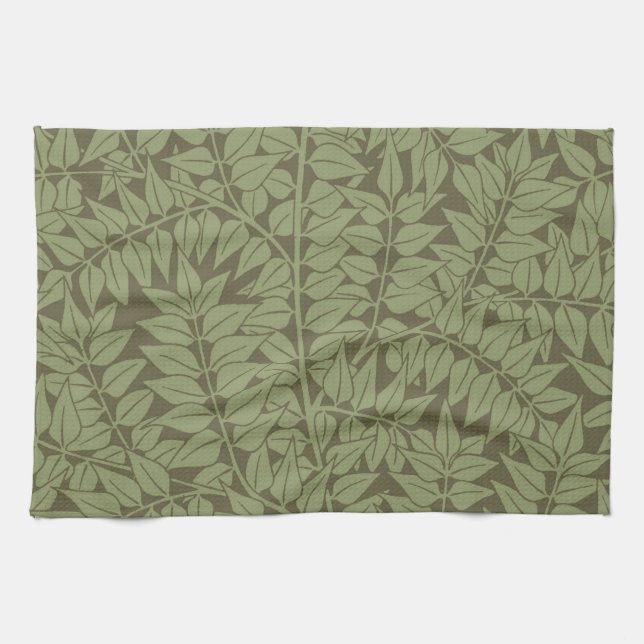 William Morris Branch Art Nouveau Klassisk Design Kökshandduk (Horisontell)