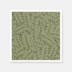 William Morris Branch Art Nouveau Klassisk Design Pappersservett