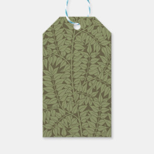 William Morris Branch Art Nouveau Klassisk Design Presentetikett