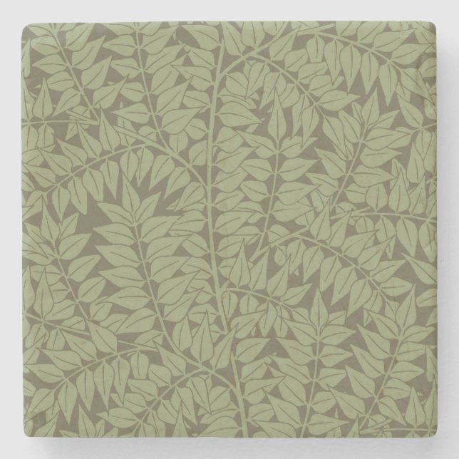 William Morris Branch Art Nouveau Klassisk Design Stenunderlägg (Framsidan)