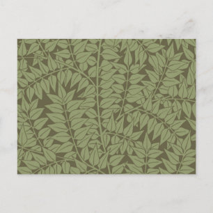 William Morris Branch Art Nouveau Klassisk Design Vykort