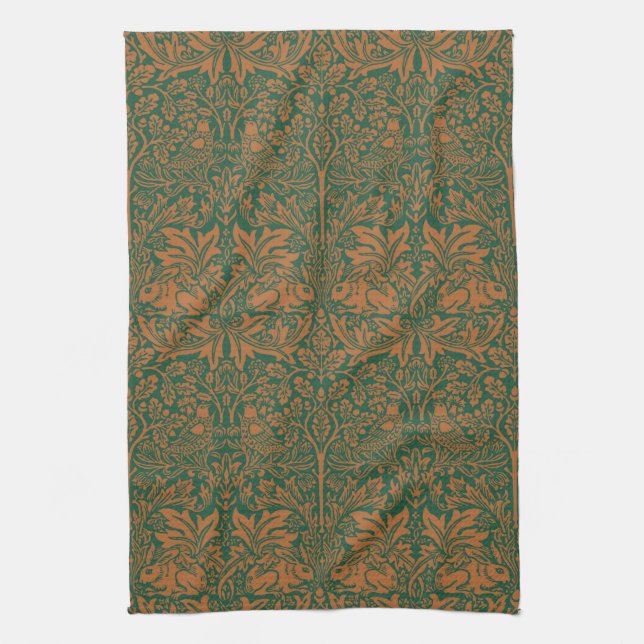 William Morris Brer Rabbit Design Kökshandduk (Vertikal)